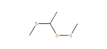 Methyl 1-(methylthio)-ethyl disulfide